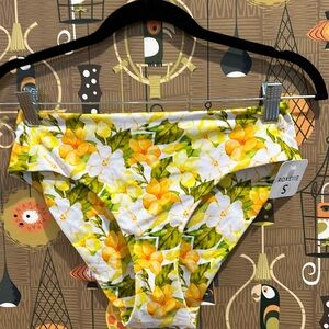 NWT ROXE11E Fused Hawaii Haleakala High Rise Bikini Bottoms